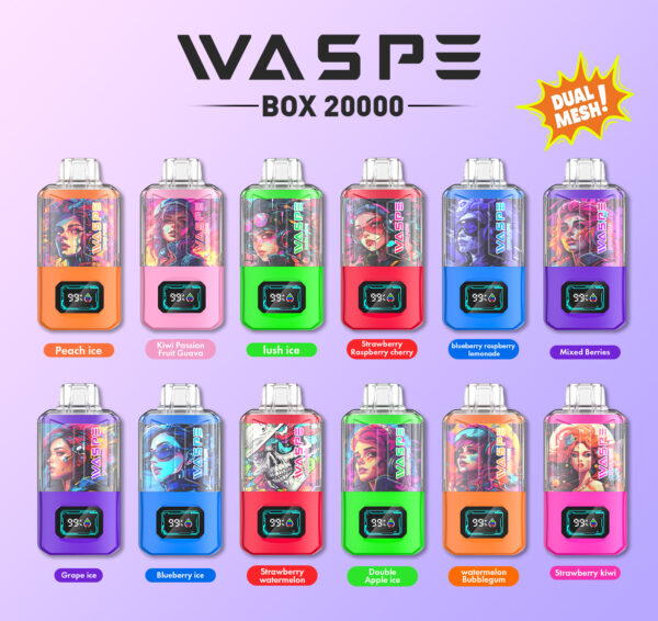 WASPE Crystal 20000 PUFF – Ultimate Flavor, Maximum Performance - Image 2