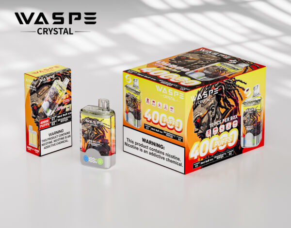 WASPE Crystal Double 40000 PUFF – Ultimate Dual-Flavor Vaping Power - Image 3