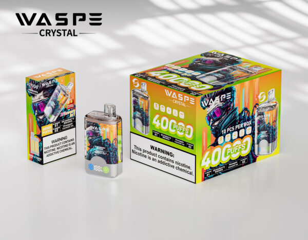 WASPE Crystal Double 40000 PUFF – Ultimate Dual-Flavor Vaping Power - Image 10