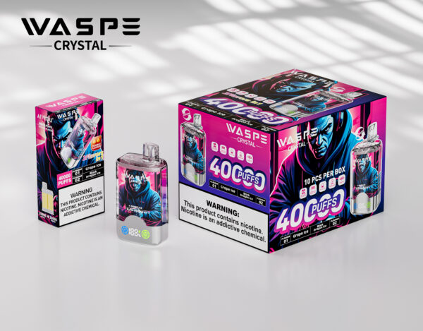 WASPE Crystal Double 40000 PUFF – Ultimate Dual-Flavor Vaping Power - Image 11