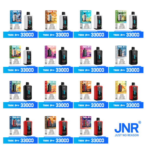 JNR TANK PRO 33000 PUFF– 33K Puffs of Intense Flavor and Ultimate Power - Image 2