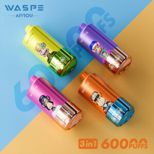 WASPE 3 in 1 60000 PUFF – Triple Flavor, Endless Enjoyment