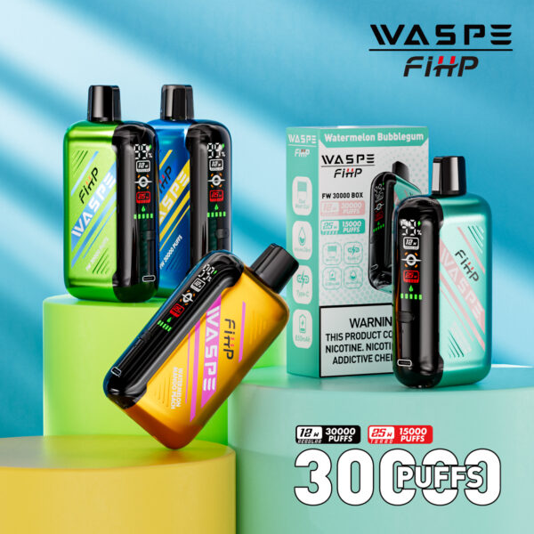 WASPE FW-30000 PUFF – Ultimate Dual-Mode Vaping Power