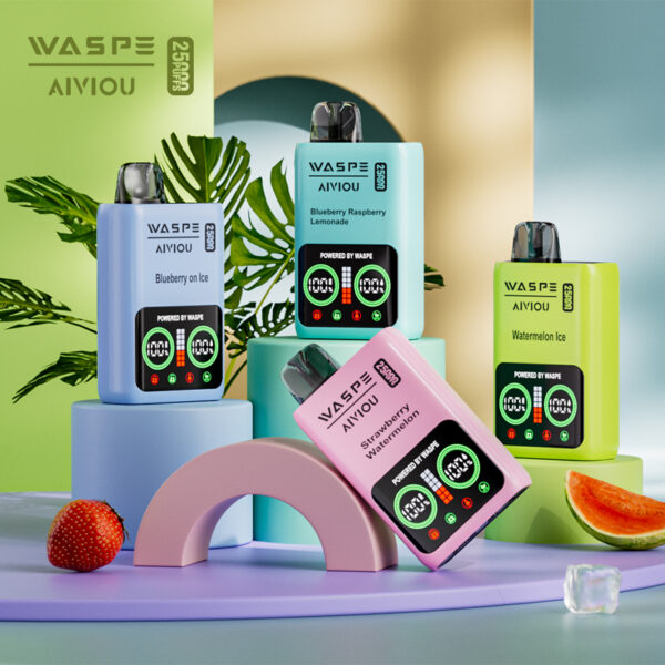 WASPE Aiviou-25000 PUFF | 25,000 Puffs of Pure Performance & Safety - Image 2