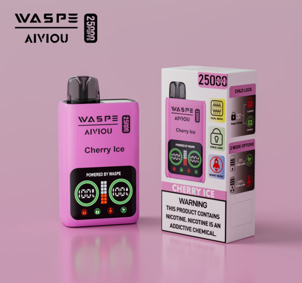 WASPE Aiviou-25000 PUFF | 25,000 Puffs of Pure Performance & Safety - Image 25