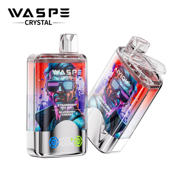 WASPE Crystal Double 40000 PUFF – Ultimate Dual-Flavor Vaping Power - Image 16