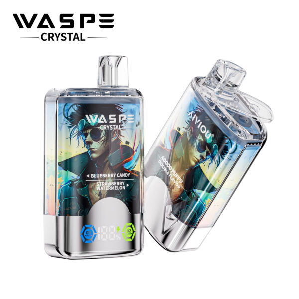 WASPE Crystal Double 40000 PUFF – Ultimate Dual-Flavor Vaping Power - Image 17