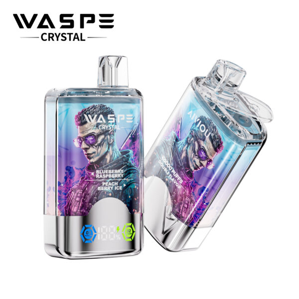 WASPE Crystal Double 40000 PUFF – Ultimate Dual-Flavor Vaping Power - Image 19