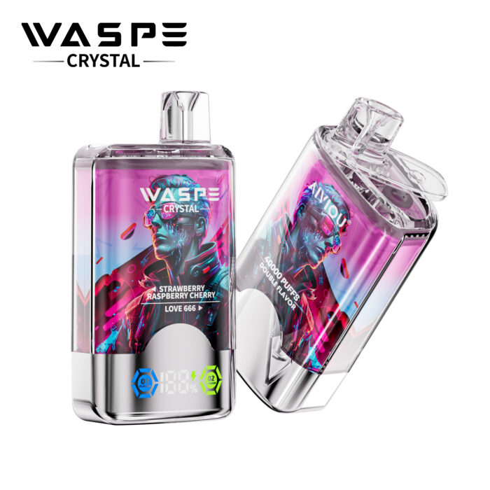 WASPE Crystal Double 40000 PUFF Kasumivape