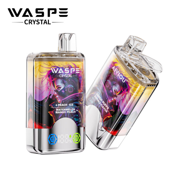 WASPE Crystal Double 40000 PUFF Kasumivape