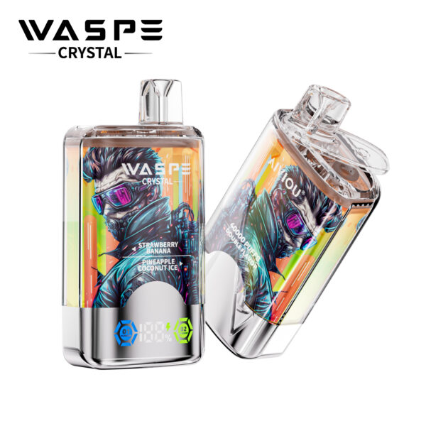 WASPE Crystal Double 40000 PUFF – Ultimate Dual-Flavor Vaping Power - Image 22