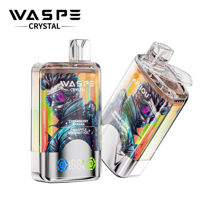 WASPE Crystal Double 40000 PUFF Kasumivape