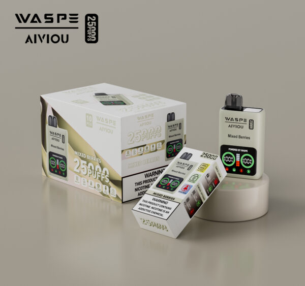 WASPE Aiviou-25000 PUFF | 25,000 Puffs of Pure Performance & Safety - Image 10