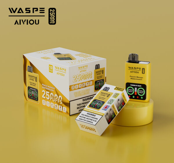 WASPE Aiviou-25000 PUFF | 25,000 Puffs of Pure Performance & Safety - Image 16