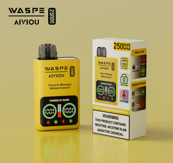 WASPE Aiviou-25000 PUFF | 25,000 Puffs of Pure Performance & Safety - Image 17