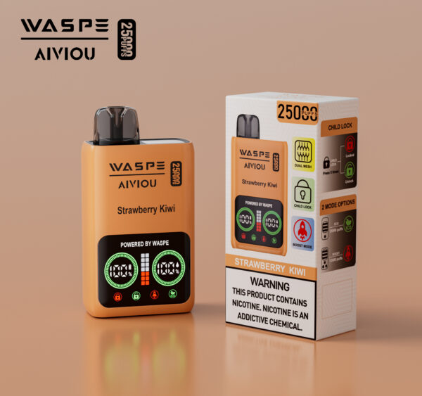 WASPE Aiviou-25000 PUFF | 25,000 Puffs of Pure Performance & Safety - Image 6