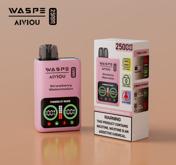 WASPE Aiviou-25000 PUFF | 25,000 Puffs of Pure Performance & Safety - Image 8