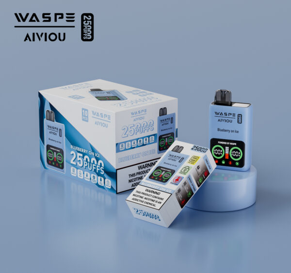 WASPE Aiviou-25000 PUFF | 25,000 Puffs of Pure Performance & Safety - Image 12