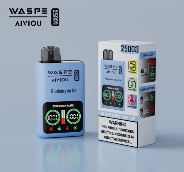 WASPE Aiviou-25000 PUFF | 25,000 Puffs of Pure Performance & Safety - Image 13