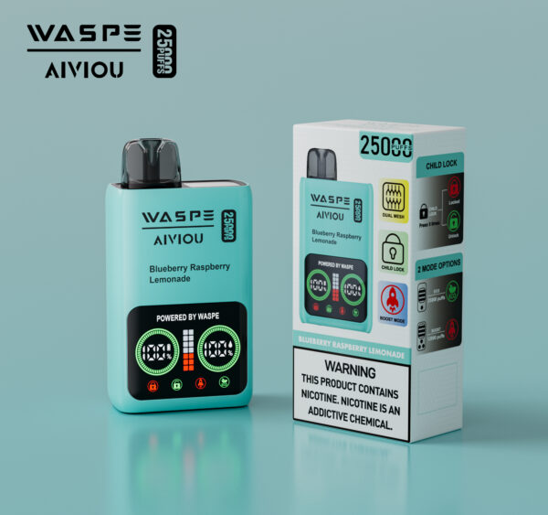 WASPE Aiviou-25000 PUFF | 25,000 Puffs of Pure Performance & Safety - Image 15