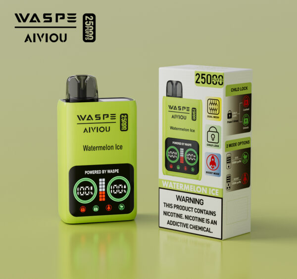 WASPE Aiviou-25000 PUFF | 25,000 Puffs of Pure Performance & Safety - Image 23
