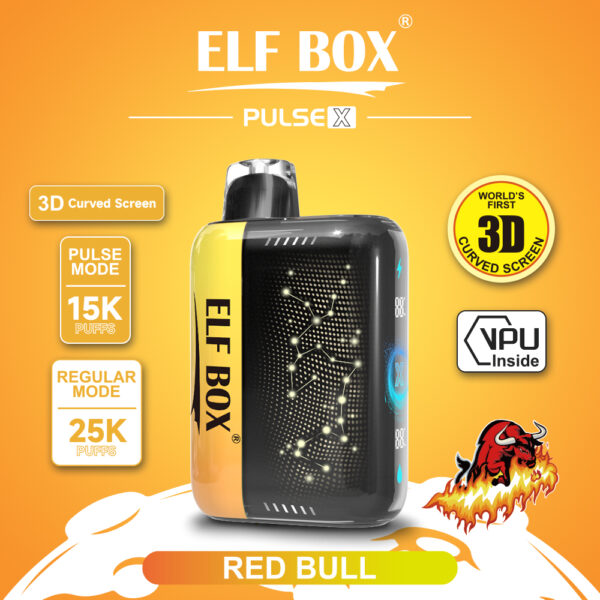 ELF BOX PULSE X 25000 PUFF: The 2-in-1 Powerhouse with Up to 25,000 Puffs - Image 2