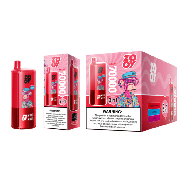 ZOOY TRIPLE 70000 PUFF: EU Warehouse, The 3-in-1 Flavor Powerhouse - Image 3