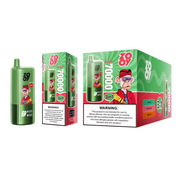 ZOOY TRIPLE 70000 PUFF: EU Warehouse, The 3-in-1 Flavor Powerhouse - Image 4