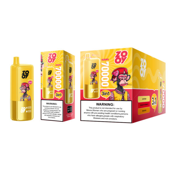 ZOOY TRIPLE 70000 PUFF: EU Warehouse, The 3-in-1 Flavor Powerhouse - Image 5