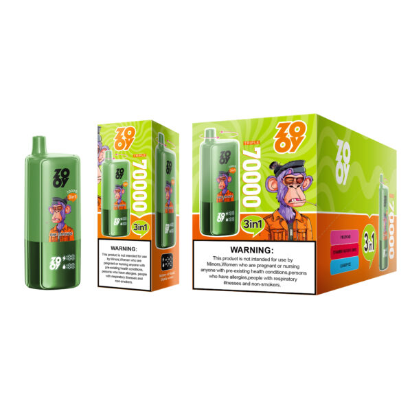 ZOOY TRIPLE 70000 PUFF: EU Warehouse, The 3-in-1 Flavor Powerhouse - Image 9