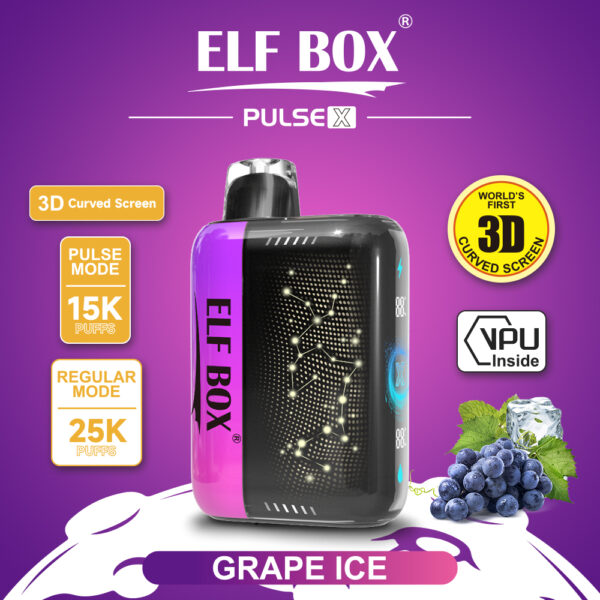 ELF BOX PULSE X 25000 PUFF: The 2-in-1 Powerhouse with Up to 25,000 Puffs - Image 9