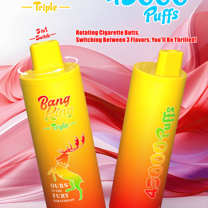 Bang King Triple 45000(3 In 1)PUFF-Kasumivape Bang King Triple 45000(3 In 1)PUFF-Kasumivape