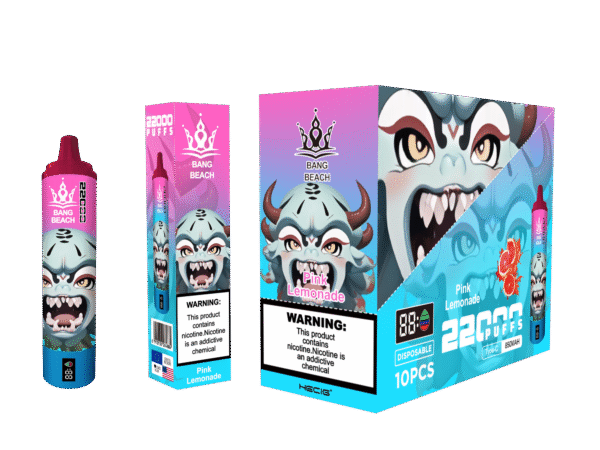 BANG BEACH 22000 PUFF: Your Endless Vaping Vacation: 22,000 Puffs and a Rechargeable 850mAh Battery - Image 10