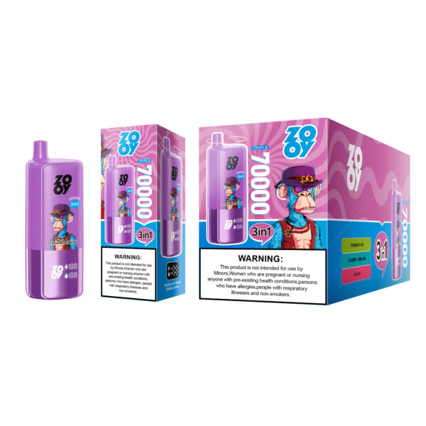 ZOOY TRIPLE 70000 PUFF: EU Warehouse, The 3-in-1 Flavor Powerhouse - Image 11