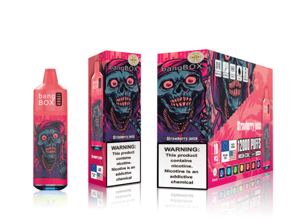 Bang Tornado 12000 Puffs: Long-Lasting Disposable Vape with 0%-5% Nicotine & Huge 20ml Capacity - Image 5