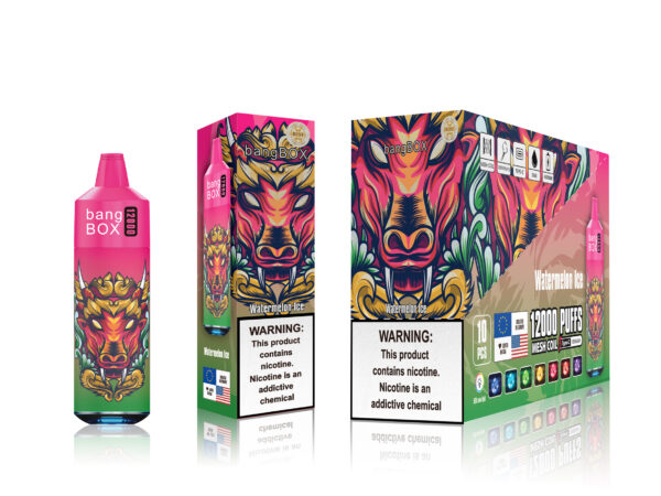 Bang Tornado 12000 Puffs: Long-Lasting Disposable Vape with 0%-5% Nicotine & Huge 20ml Capacity - Image 3