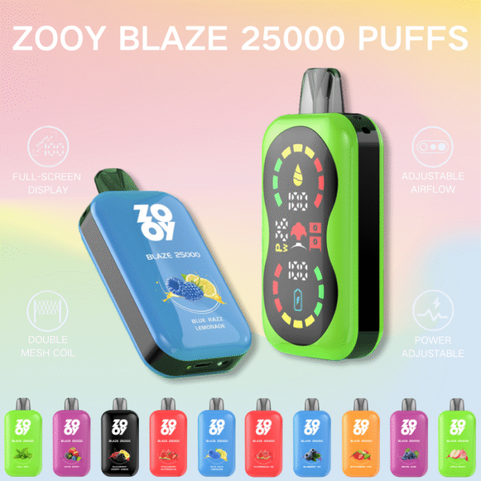 ZOOY Blaze 25000 PUFF Kasumivape