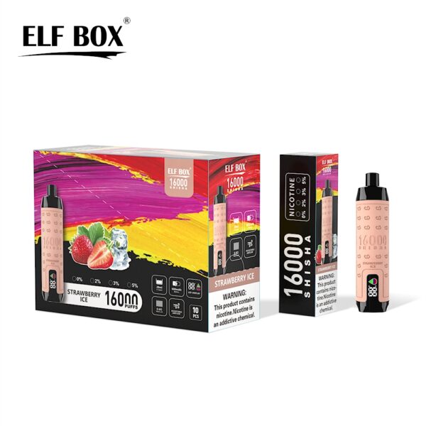 ELF BOX SHISHA 16000 PUFF: The 16000-Puff Powerhouse with a 28ml E-liquid Tank - Image 10