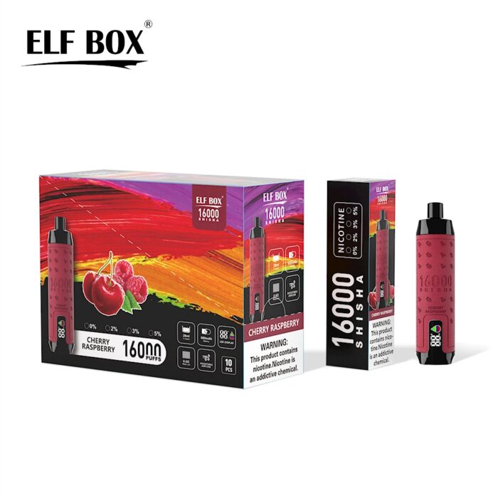 Elf Box shisha 16000-Cherry Raspberry-Kasumivape