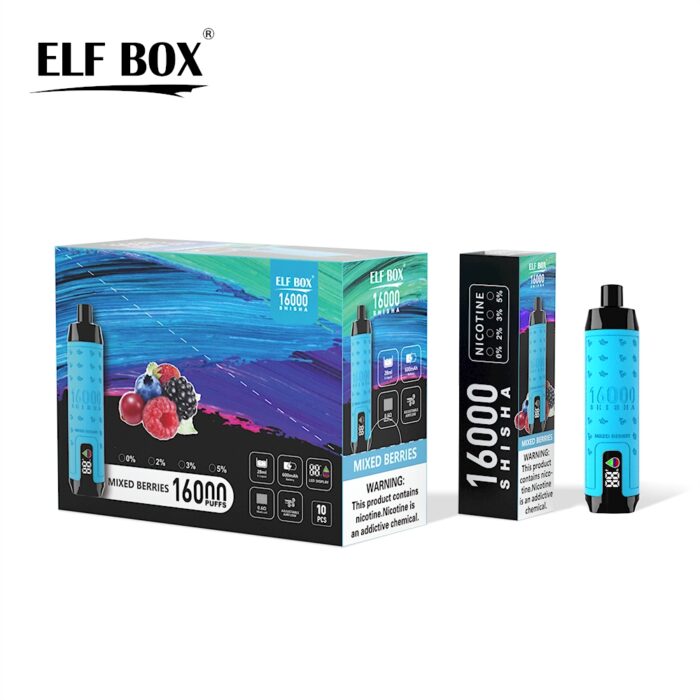 Elf Box shisha 16000- Mixed Berries-Kasumivape