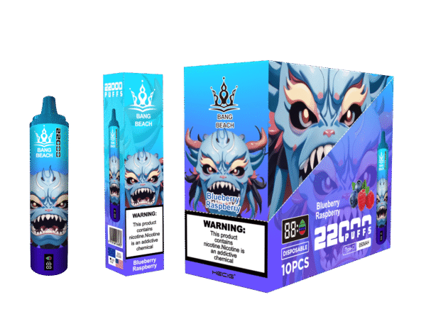 BANG BEACH 22000 PUFF: Your Endless Vaping Vacation: 22,000 Puffs and a Rechargeable 850mAh Battery - Image 3