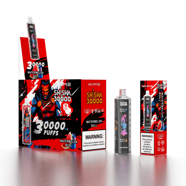 VAPME SHISHA 30000 PUFF: Unprecedented Endurance, 30,000 Puffs, and a 0.6Ω Dual Mesh Coil - Image 4