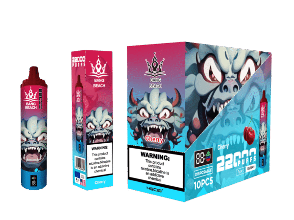 BANG BEACH 22000 PUFF: Your Endless Vaping Vacation: 22,000 Puffs and a Rechargeable 850mAh Battery - Image 4