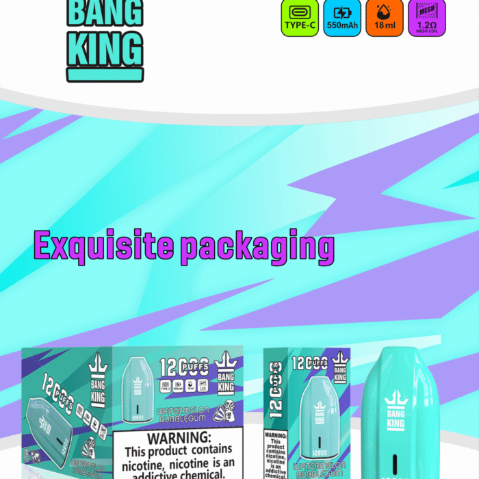 Bang King 12000 PUFF-Kasumivape Bang King 12000 PUFF-Kasumivape