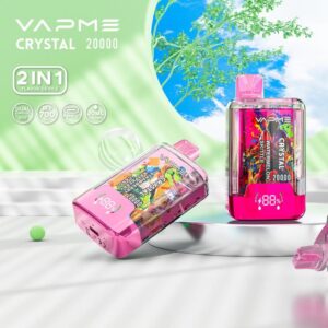 VAPME CRYSTAL 20000 PUFF: Dual Flavor Device with 20,000+ Puffs