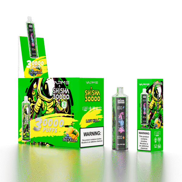 VAPME SHISHA 30000 PUFF: Unprecedented Endurance, 30,000 Puffs, and a 0.6Ω Dual Mesh Coil - Image 10