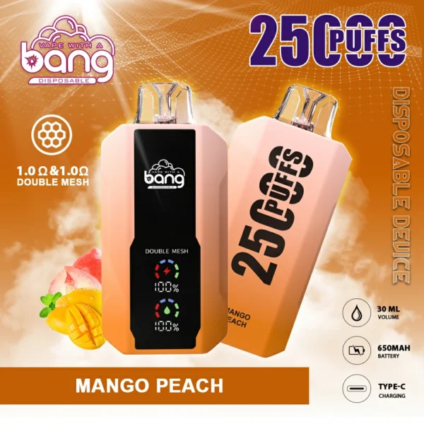Bang 25000 PUFF: The Ultimate Vaping Experience with a 1.0Ω Mesh Coil - Image 5