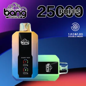 Bang 25000 PUFF: The Ultimate Vaping Experience with a 1.0Ω Mesh Coil