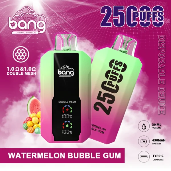 Bang 25000 PUFF: The Ultimate Vaping Experience with a 1.0Ω Mesh Coil - Image 9