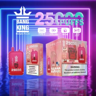 Bang King 25000 PUFF: The 25,000-Puff Vaping King with a 46ml Dual-Pod E-liquid System